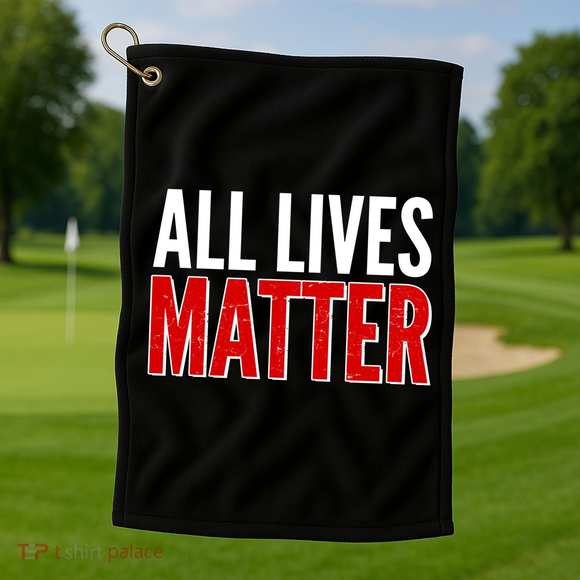 All Lives Matter Protest Golf Towel