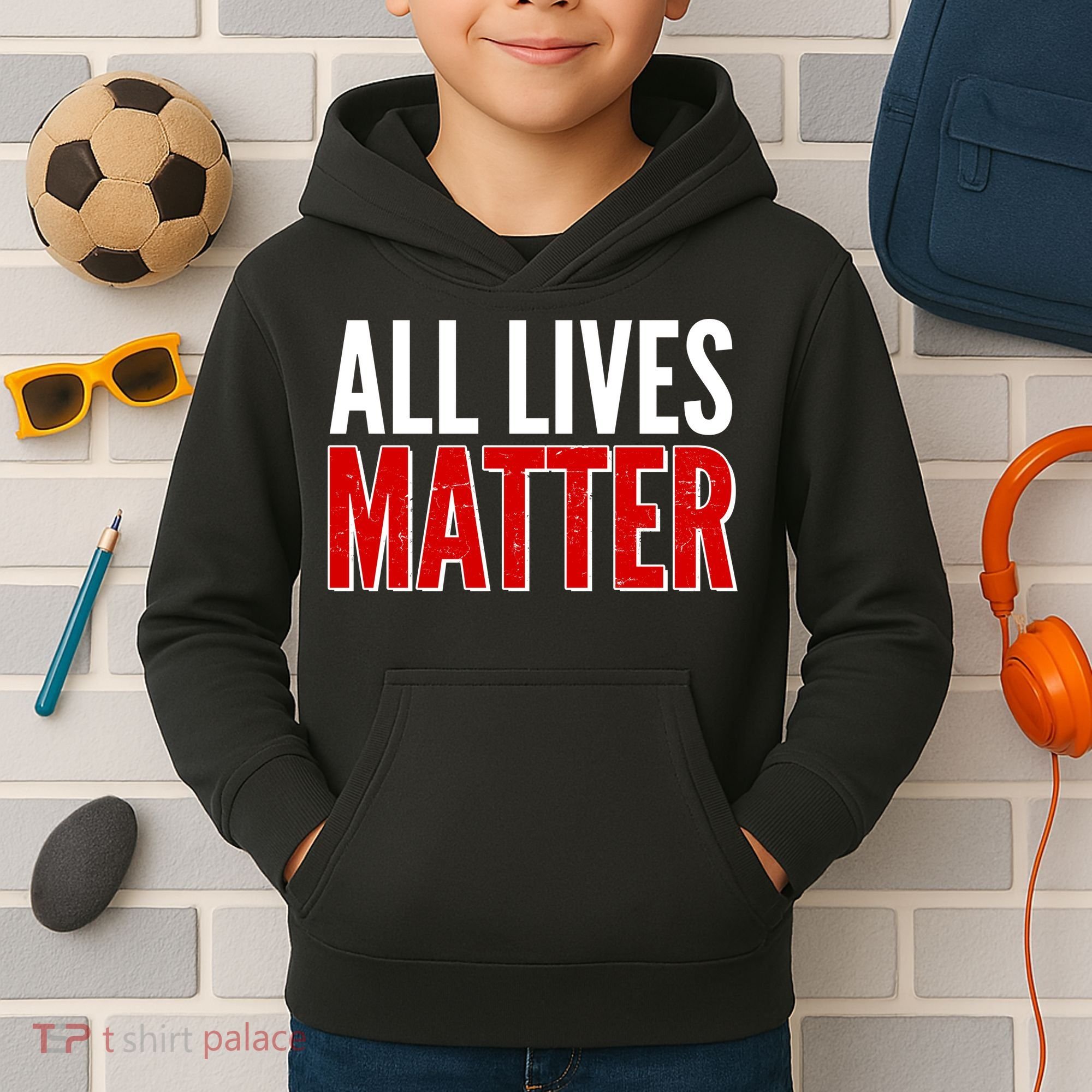 All Lives Matter Protest Kids Hoodie