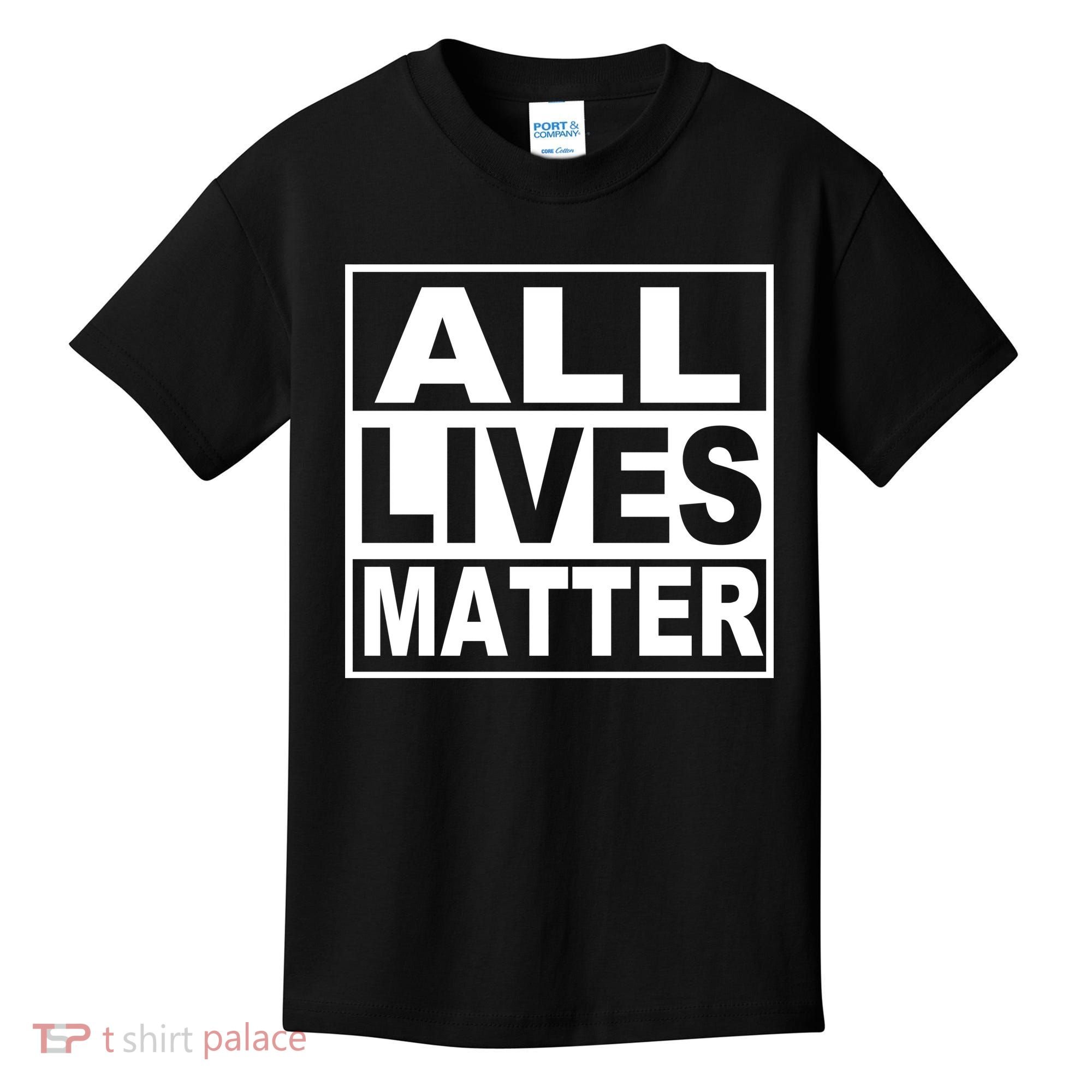 All Lives Matter Support Everyone Kids T-Shirt