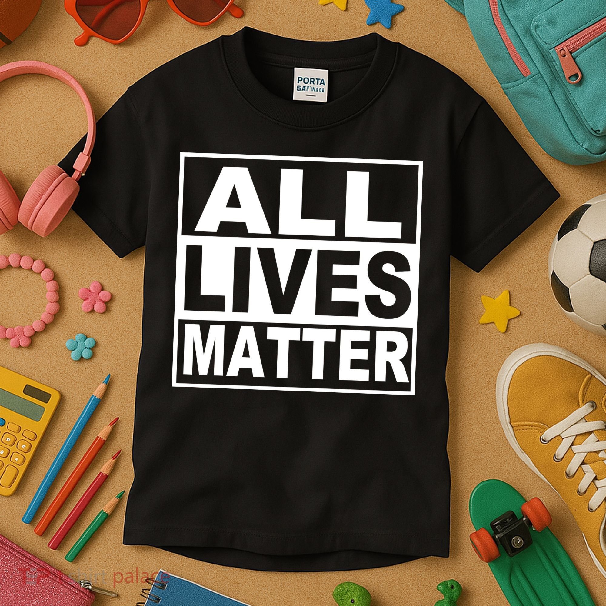 All Lives Matter Support Everyone Kids T-Shirt
