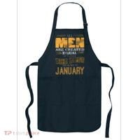All Men Are Created Equally The Best Are Born In January Apron thumb 0