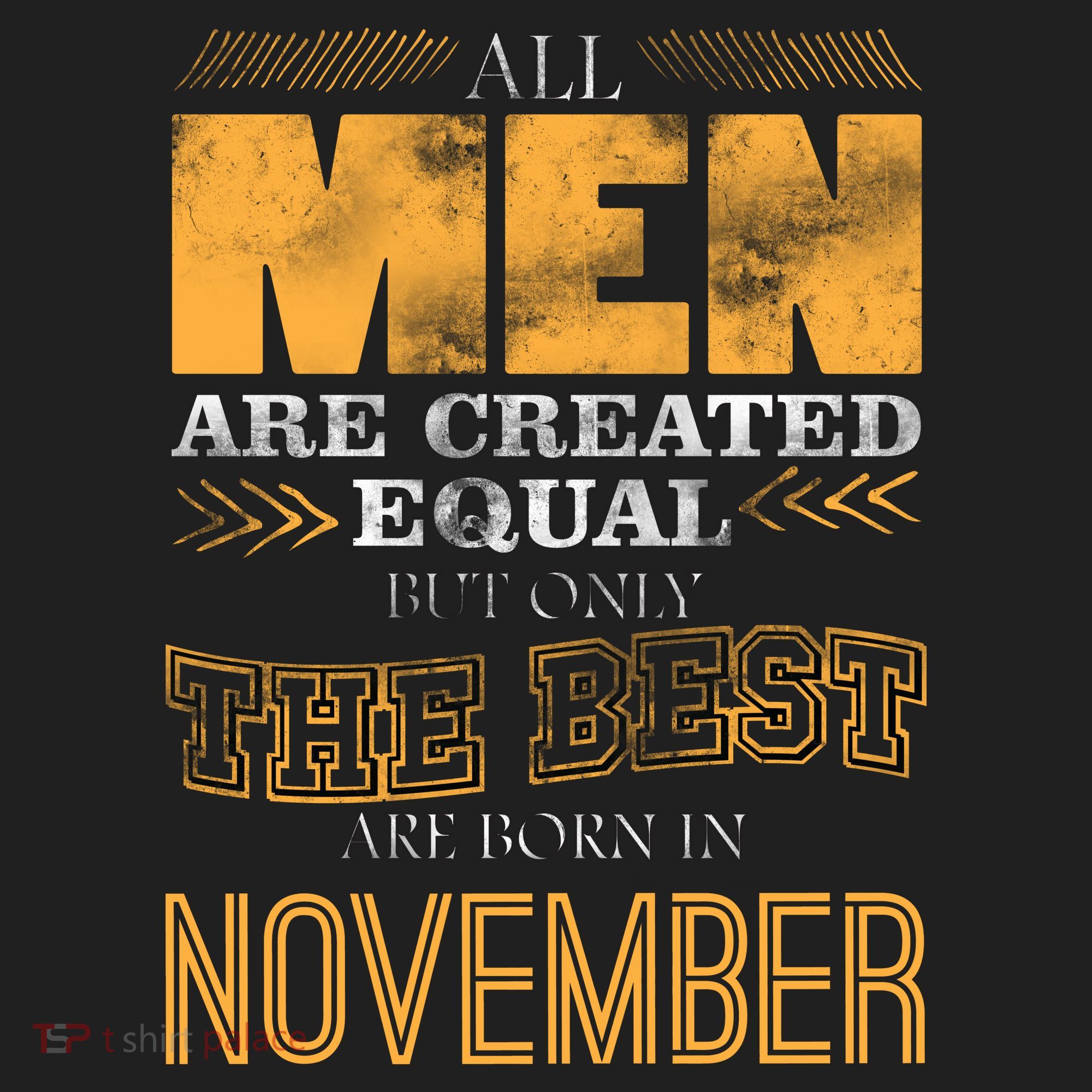 All Men Created Equally The Best Are Born In November Beanie