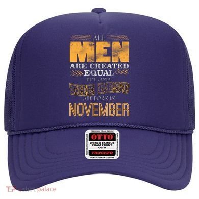 All Men Created Equally The Best Are Born In November Hat