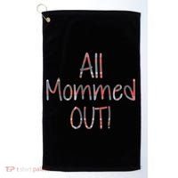 All Mommed Out Golf Towel thumb 0