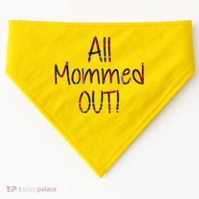 All Mommed Out USA-Made Doggie Bandana