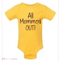 All Mommed Out Baby Bodysuit thumb 0