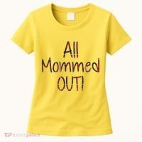 All Mommed Out Women's T-Shirt thumb 0