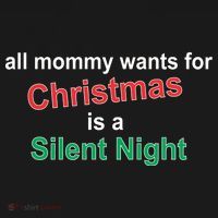 All Mommy Wanted For Christmas Was A Silent Night Bucket Hat thumb 4