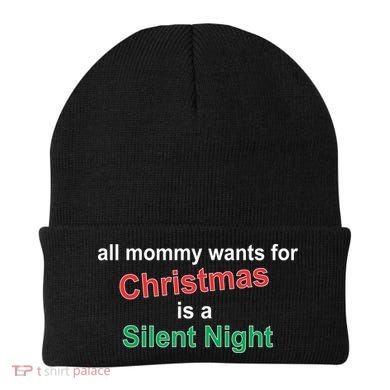 All Mommy Wanted For Christmas Was A Silent Night Beanie