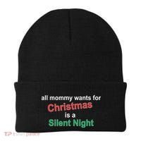 All Mommy Wanted For Christmas Was A Silent Night Beanie thumb 0
