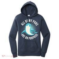 All Of My Puns Are On Porpoise Women's Hoodie thumb 0