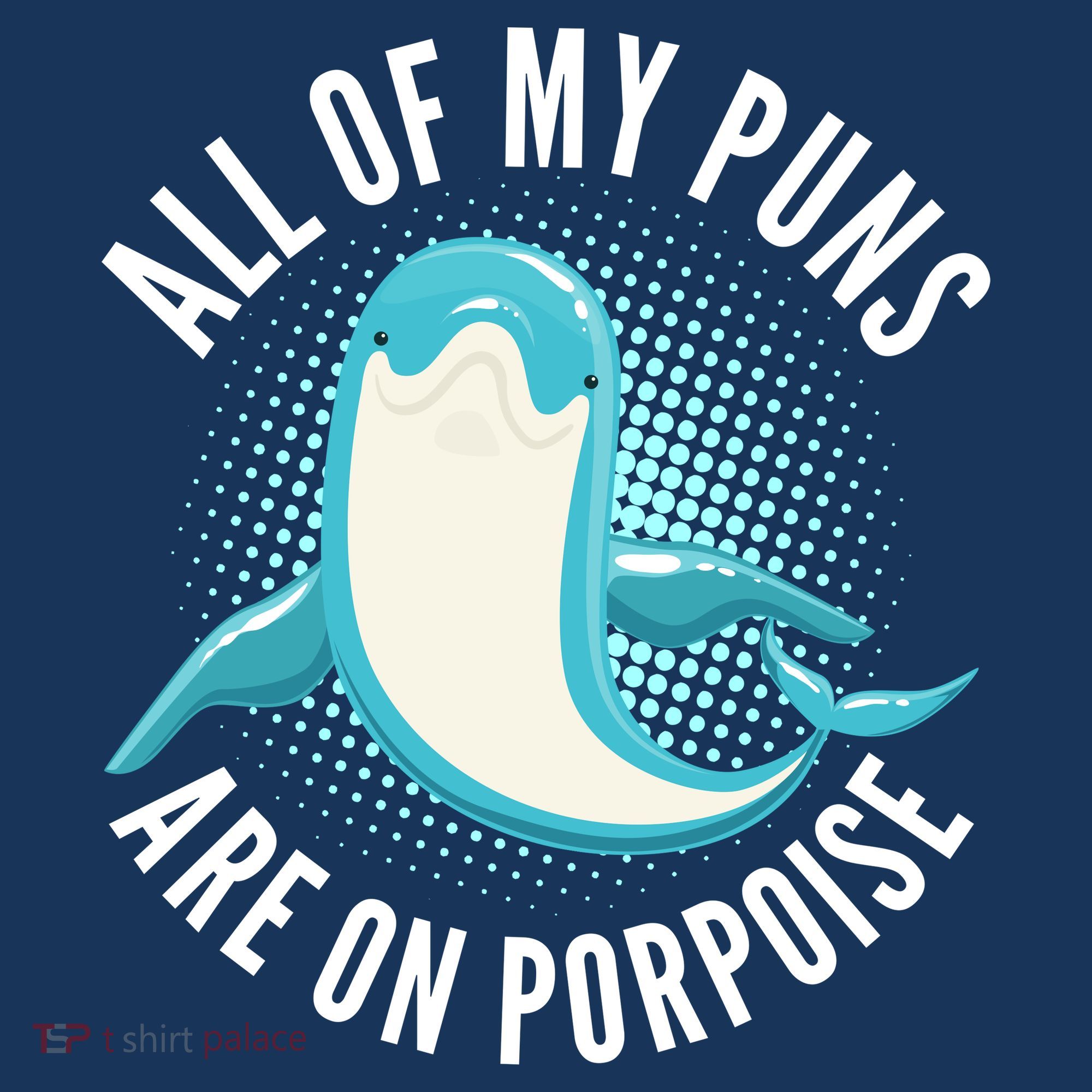 All Of My Puns Are On Porpoise Women's Hoodie