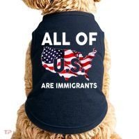 All Of Us Are Immigrants Doggie Tank thumb 0