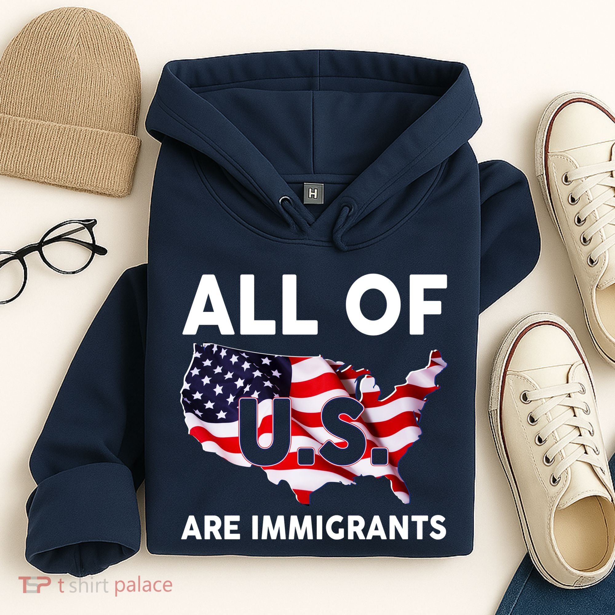 All Of Us Are Immigrants Hoodie