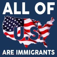 All Of Us Are Immigrants Bucket Hat thumb 4