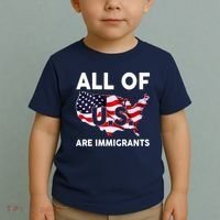 All Of Us Are Immigrants Toddler T-Shirt thumb 2