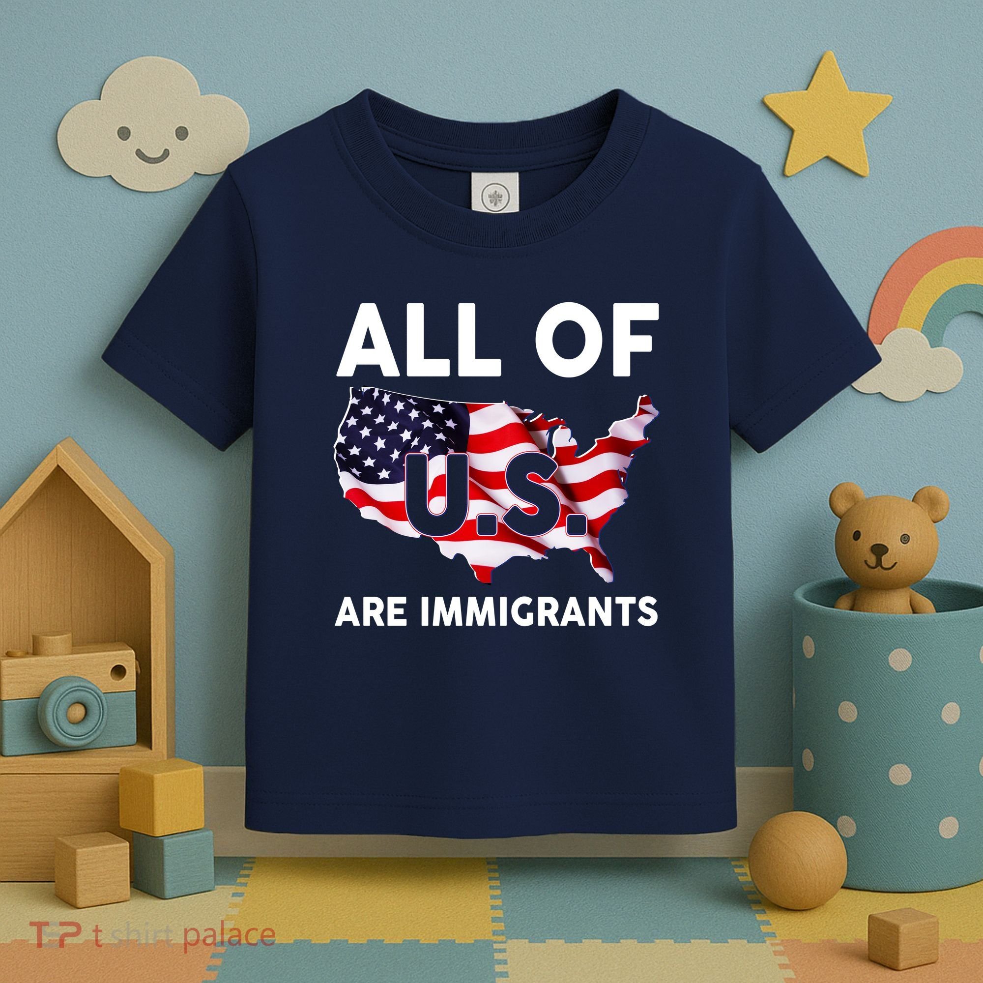 All Of Us Are Immigrants Toddler T-Shirt