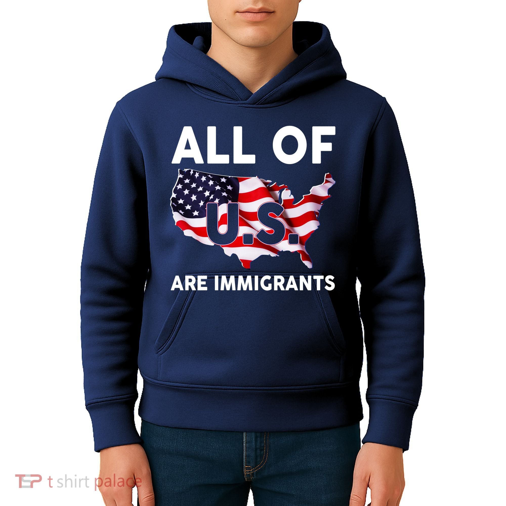 All Of Us Are Immigrants Kids Hoodie