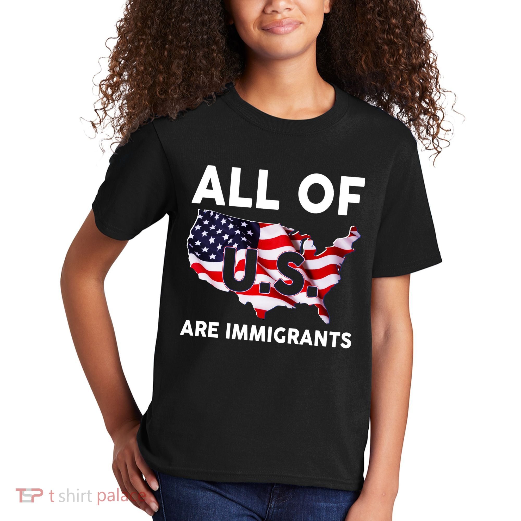 All Of Us Are Immigrants Kids T-Shirt
