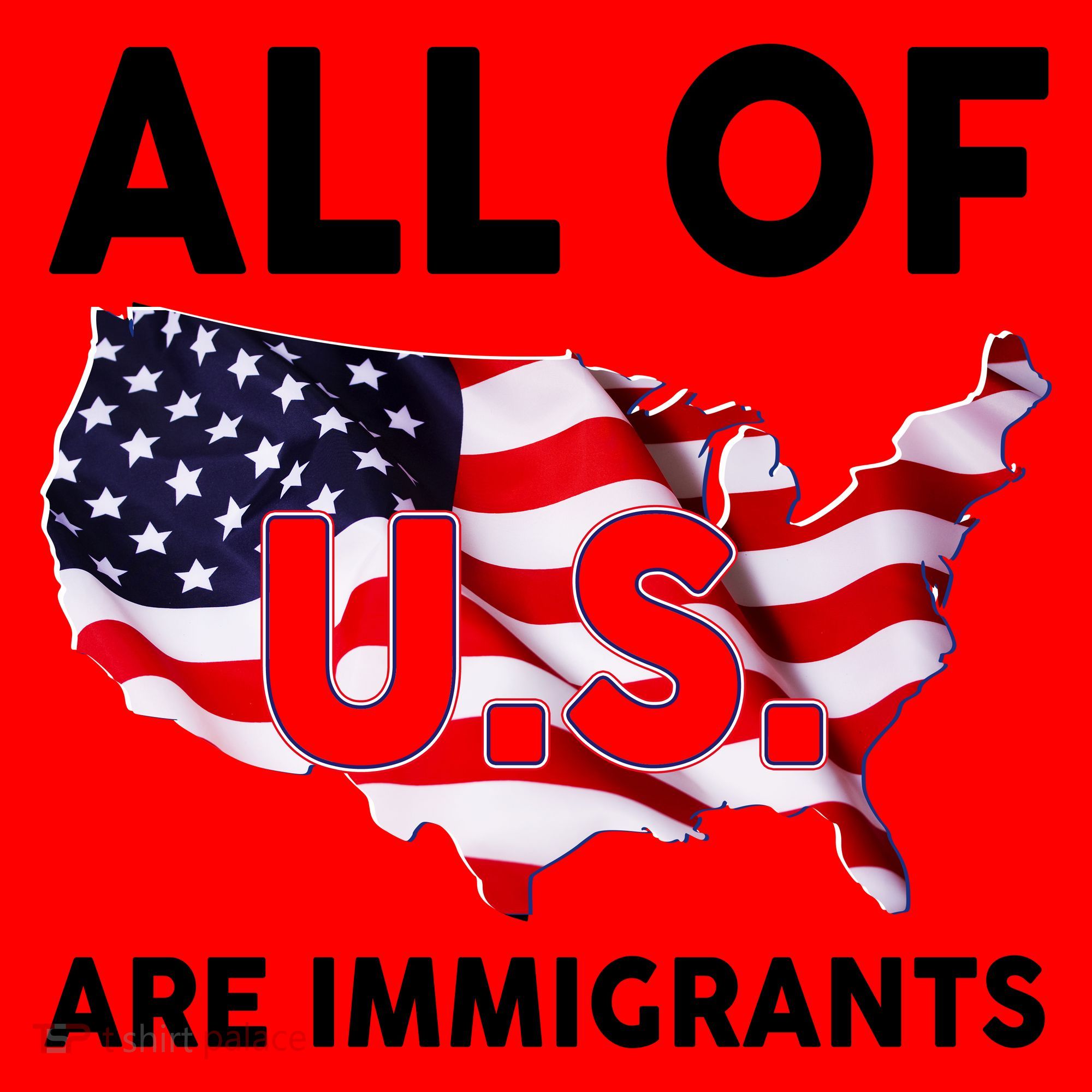 All Of Us Are Immigrants Santa Hat