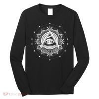 All Seeing Eye Hypnosis Psychic Long Sleeve Shirt thumb 0
