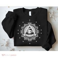 All Seeing Eye Hypnosis Psychic Sweatshirt thumb 2