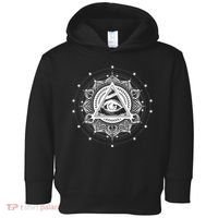All Seeing Eye Hypnosis Psychic Toddler Hoodie thumb 0
