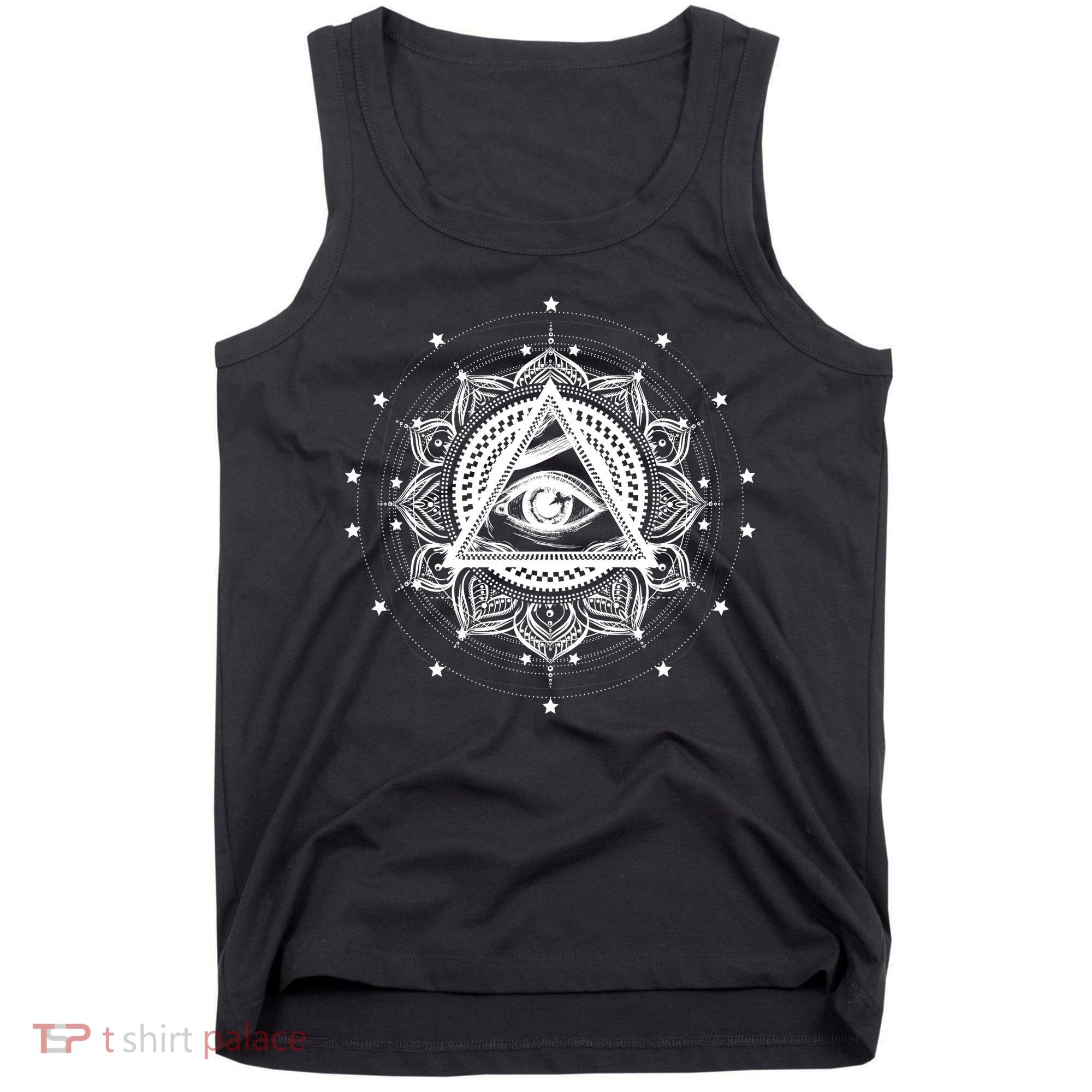 All Seeing Eye Hypnosis Psychic Tank Top