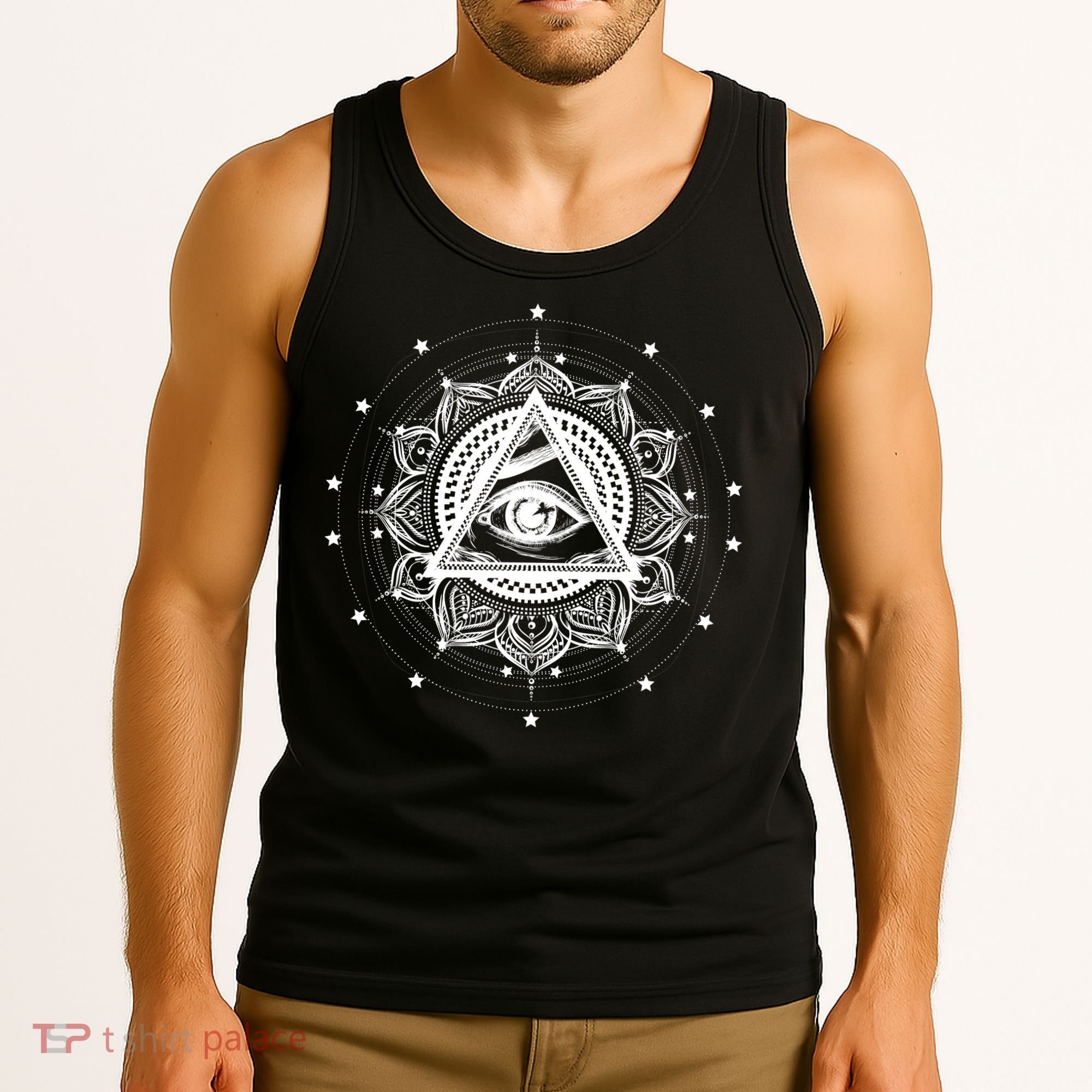 All Seeing Eye Hypnosis Psychic Tank Top
