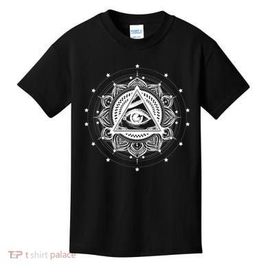 All Seeing Eye Hypnosis Psychic Kids T-Shirt