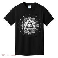 All Seeing Eye Hypnosis Psychic Kids T-Shirt thumb 0