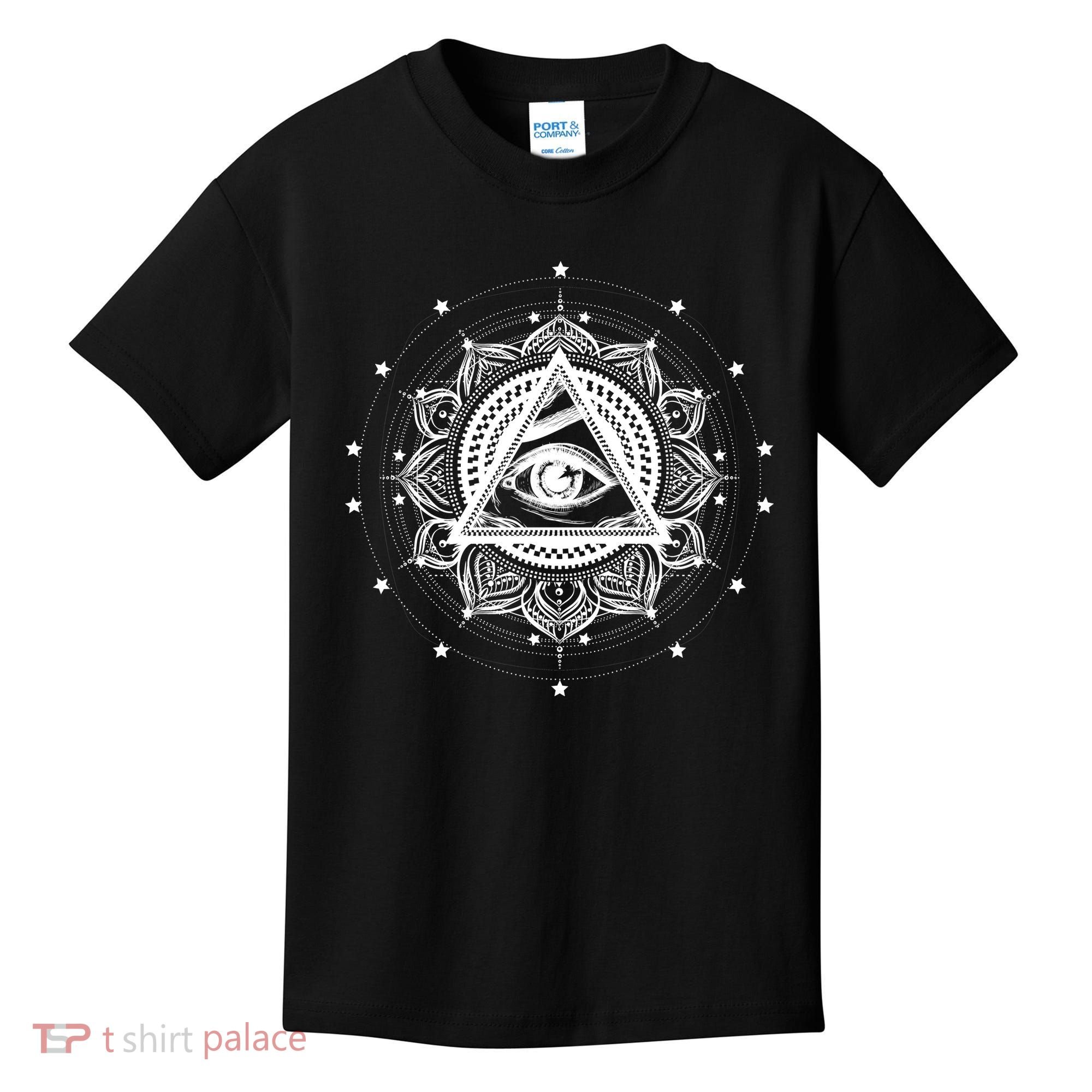 All Seeing Eye Hypnosis Psychic Kids T-Shirt