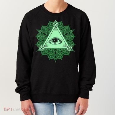 All Seeing Pyramid Eye Women's Sweatshirt