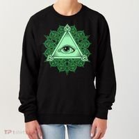 All Seeing Pyramid Eye Women's Sweatshirt thumb 0