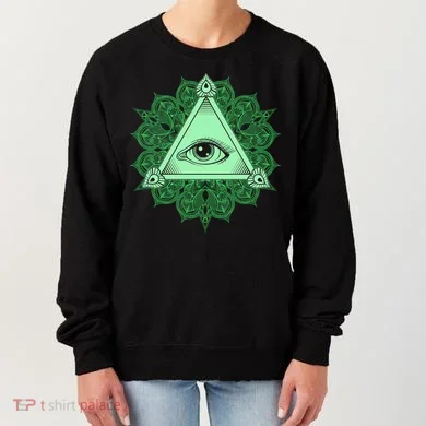 All Seeing Pyramid Eye Women's Sweatshirt