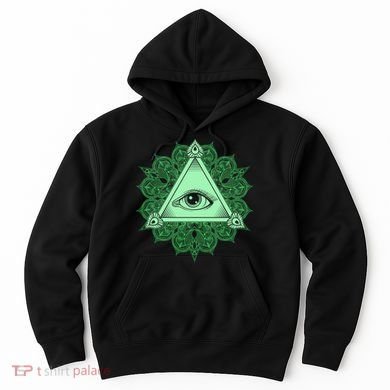 All Seeing Pyramid Eye Hoodie