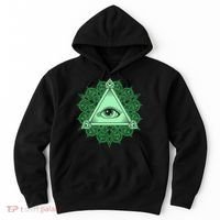 All Seeing Pyramid Eye Hoodie thumb 0
