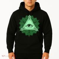 All Seeing Pyramid Eye Hoodie thumb 2
