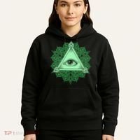 All Seeing Pyramid Eye Hoodie thumb 5