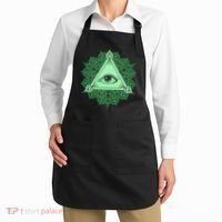 All Seeing Pyramid Eye Apron thumb 2