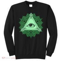 All Seeing Pyramid Eye Sweatshirt thumb 0