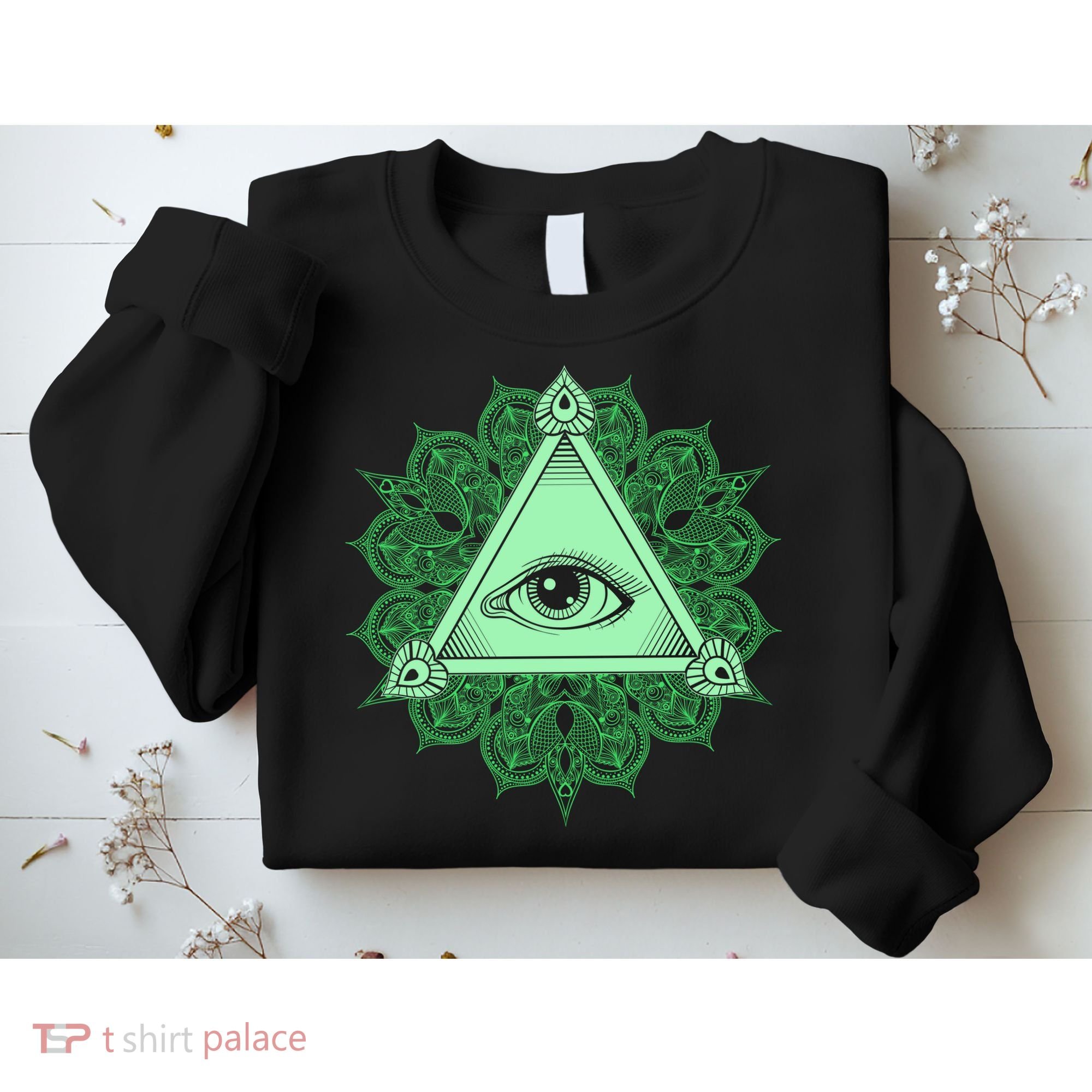 All Seeing Pyramid Eye Sweatshirt