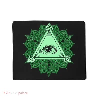 All Seeing Pyramid Eye Mousepad