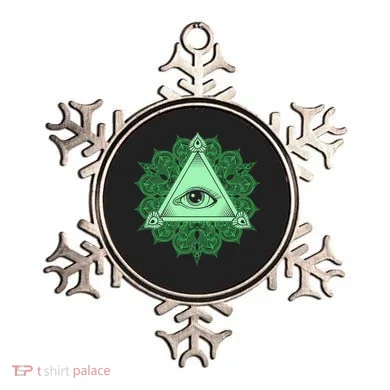 All Seeing Pyramid Eye Ornament