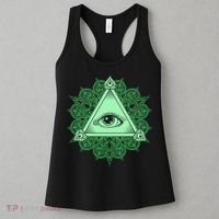 All Seeing Pyramid Eye Women's Tank Top thumb 3