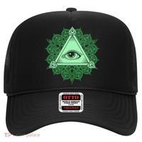 All Seeing Pyramid Eye Hat thumb 0