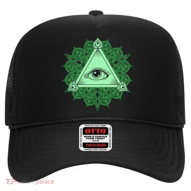 All Seeing Pyramid Eye Hat