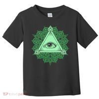 All Seeing Pyramid Eye Toddler T-Shirt thumb 0
