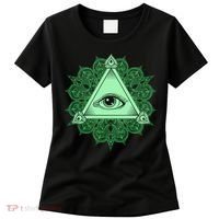 All Seeing Pyramid Eye Women's T-Shirt thumb 0