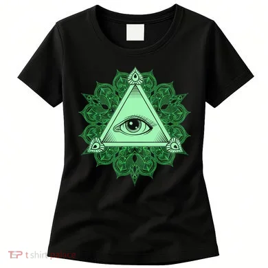 All Seeing Pyramid Eye Women's T-Shirt